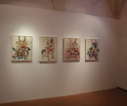 Villalagarina, Palazzo Libera, 2012,  serie di Capre