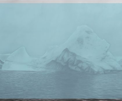 A big iceberg – icelandscape (turquoise blue)