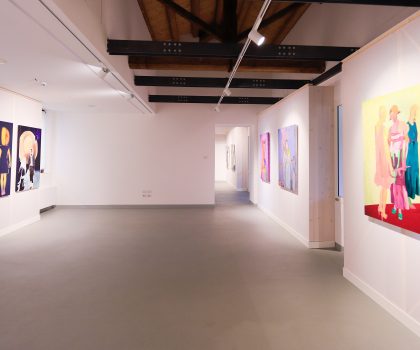 Installation view-solo exhibition- Dancing with Uncertainties- 2023