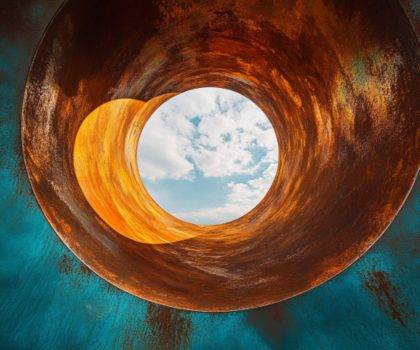 Vortice di ruggine memorie del tempo