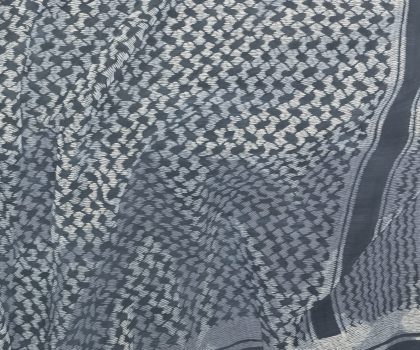 corpo tessuto _Kefiah blu