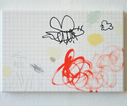 Untitled (bee and cloud)
