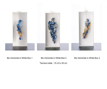 HOMONILI IN WHITE BOXES – DITTICO