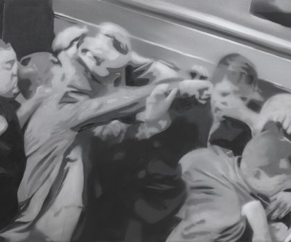 Hands of parliament, Ukraine – fisted (greyscale)