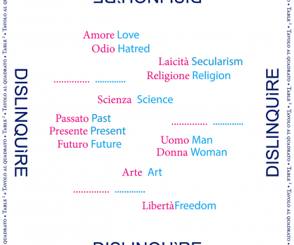 Tavolo al Quadrato, dislinquìre