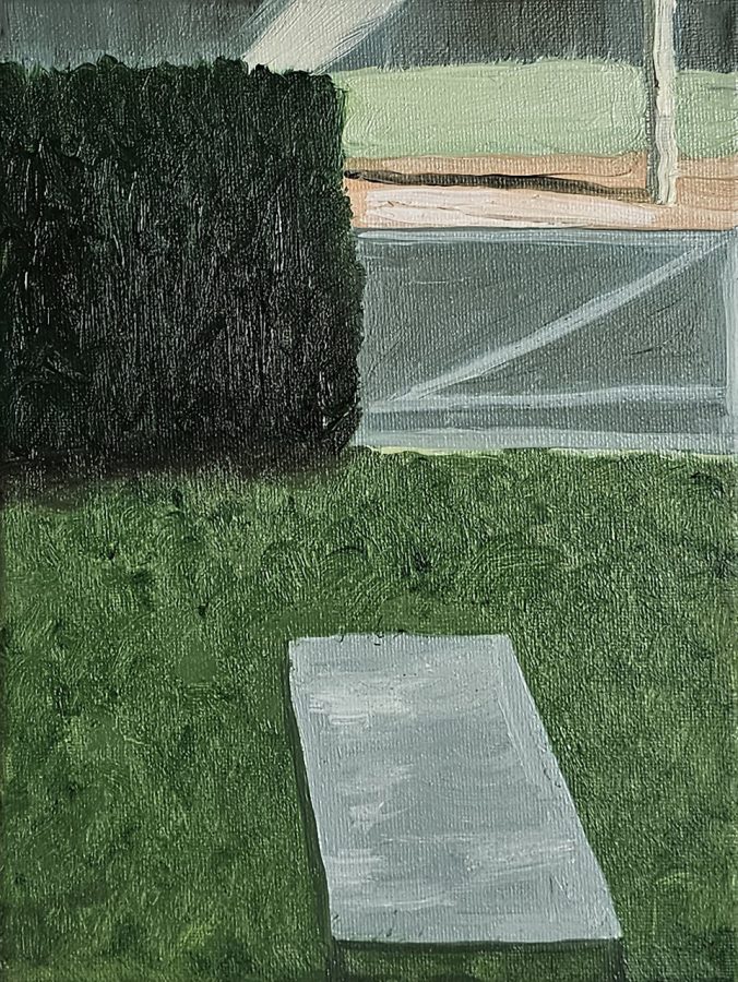 Dalla finestra dello Studio