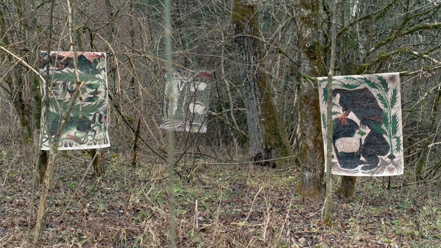 Silva Obscura triptych