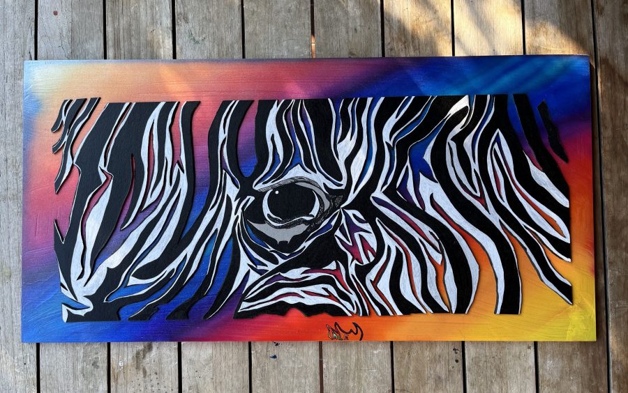 Colorful Zebra