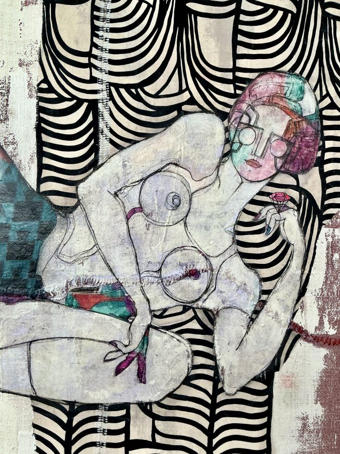 Olympia & the ring, diptych