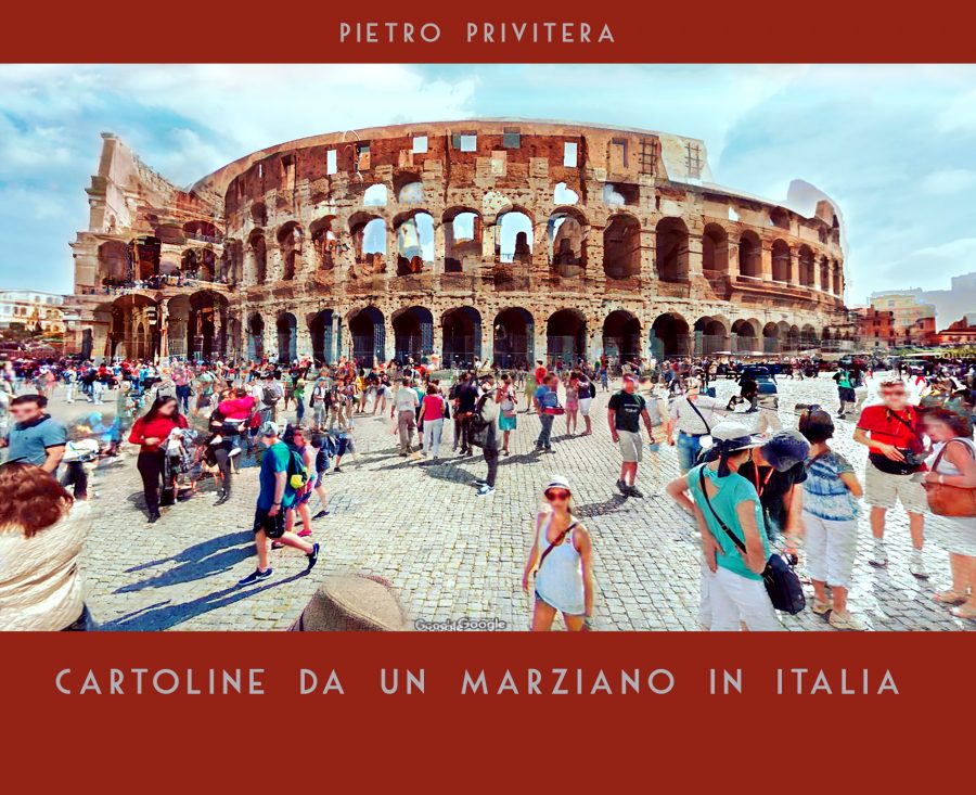 2021 CARTOLINE DA UN MARZIANO IN ITALIA   serie fotografica per libro