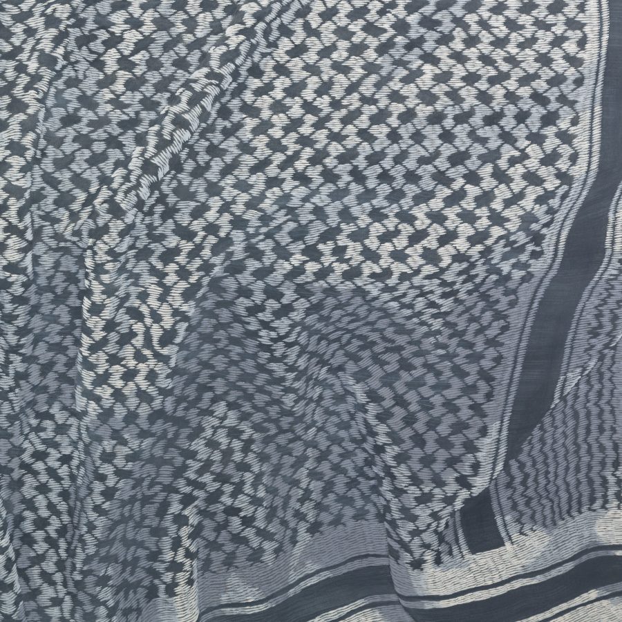 corpo tessuto _kefiah blu