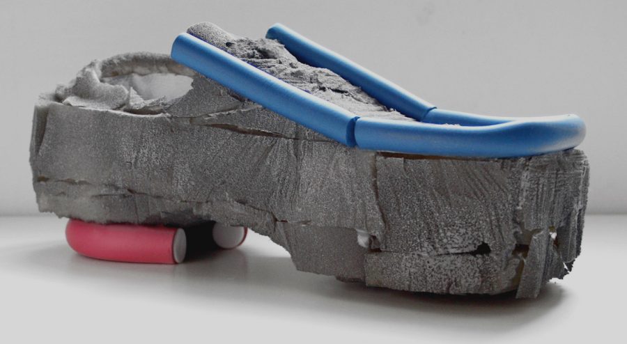 In my cement shoes 2 / Looking serious