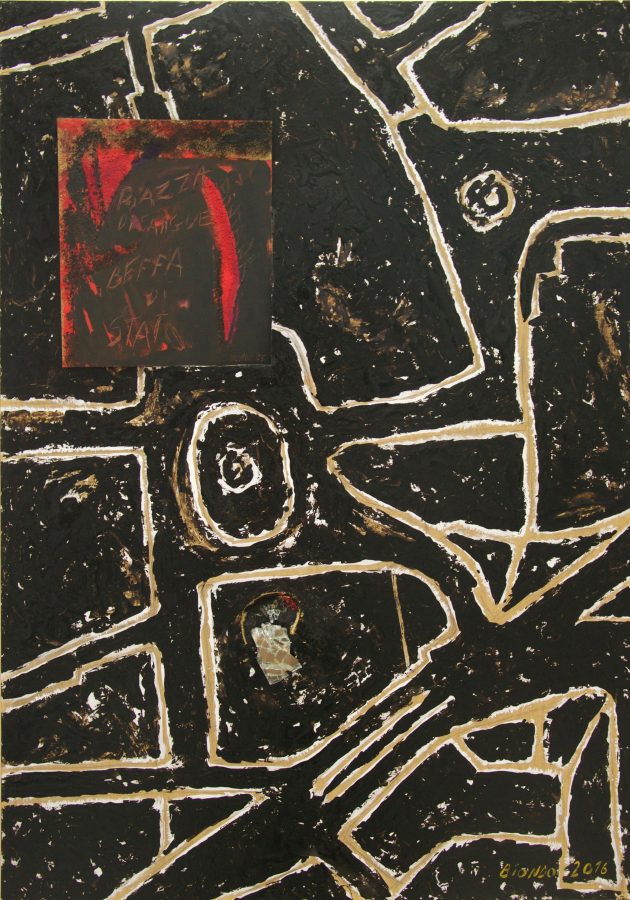 PIAZZA DI SANGUE, BEFFA DI STATO (Planimetria a lutto di Piazza Fontana)